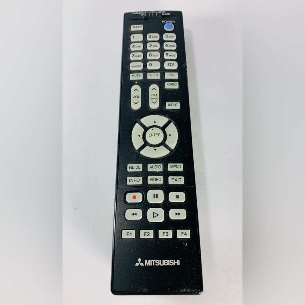 Mitsubishi Medallion TV Cable VCR DVD Remote Control 3331RA1-00/290P137A10